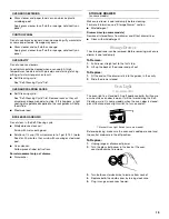 Preview for 15 page of Whirlpool RF340BXK Use And Care Manual