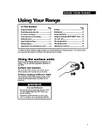 Preview for 7 page of Whirlpool RF360BXY Use And Care Manual