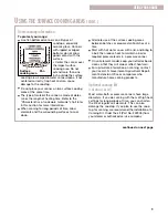 Preview for 9 page of Whirlpool RF370LXG Use And Care Manual