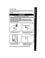 Preview for 23 page of Whirlpool RF375PXW Use And Care Manual