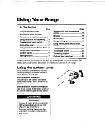 Preview for 7 page of Whirlpool RF385PXY5 Use And Care Manual