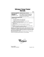 Preview for 28 page of Whirlpool RF387PXV Use And Care Manual