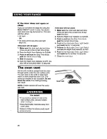 Preview for 20 page of Whirlpool RF4700XB Use And Care Manual