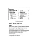 Preview for 2 page of Whirlpool RM278BXV Use & Care Manual