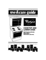 Whirlpool RM973BXS Use & Care Manual preview