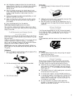 Preview for 7 page of Whirlpool Roper FES325RQ2 Use & Care Manual