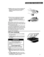 Preview for 21 page of Whirlpool RS313PXY Use And Care Manual