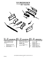 Preview for 7 page of Whirlpool RS696PXGB9 Parts List