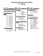 Preview for 10 page of Whirlpool SF272LXTD0 Parts List