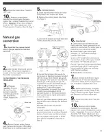 Preview for 9 page of Whirlpool SF315PEMB0 Installation Instructions Manual