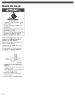 Preview for 10 page of Whirlpool SF315PEMB0 Installation Instructions Manual