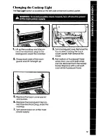 Preview for 19 page of Whirlpool SF316PES Use & Care Manual