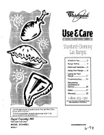 Preview for 1 page of Whirlpool SF31OBEG Use & Care Manual