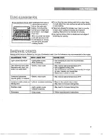 Preview for 9 page of Whirlpool SF31OBEG Use & Care Manual