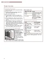 Preview for 8 page of Whirlpool SF365PEG Use & Care Manual