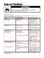 Preview for 21 page of Whirlpool SF365PEG Use & Care Manual