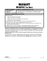 Preview for 31 page of Whirlpool SF365PEG Use & Care Manual