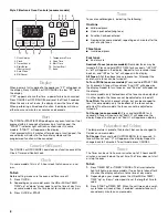 Preview for 8 page of Whirlpool SF367LEMB0 Use And Care Manual