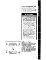 Preview for 7 page of Whirlpool SF375PEW Use And Care Manual