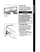 Preview for 15 page of Whirlpool SF375PEW Use And Care Manual