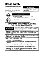 Preview for 4 page of Whirlpool SF378PEW Use And Care Manual