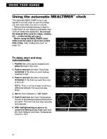 Preview for 18 page of Whirlpool SF378PEW Use And Care Manual