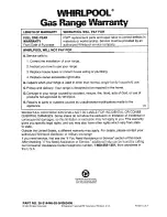 Preview for 35 page of Whirlpool SF378PEW Use And Care Manual