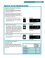 Preview for 17 page of Whirlpool SF385PEE W/N Use & Care Manual