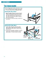 Preview for 22 page of Whirlpool SF385PEE W/N Use & Care Manual