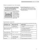 Preview for 9 page of Whirlpool SF385PEG Use & Care Manual