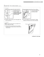 Preview for 27 page of Whirlpool SF385PEG Use & Care Manual