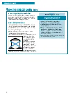 Preview for 8 page of Whirlpool SF395LEE Use & Care Manual