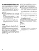 Preview for 12 page of Whirlpool SF462LXS Use & Care Manual