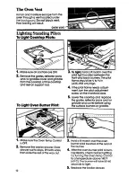 Preview for 12 page of Whirlpool SF5100SR Use & Care Manual