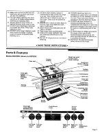 Preview for 3 page of Whirlpool SGC355X Use And Care Manual