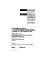 Preview for 22 page of Whirlpool SM988PES Use & Care Manual