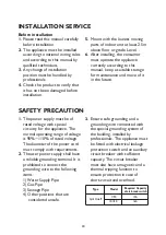 Preview for 20 page of Whirlpool SPOW 407 Instructions For Use Manual