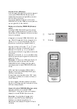 Preview for 39 page of Whirlpool SPOW 407 Instructions For Use Manual