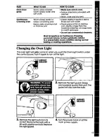 Preview for 17 page of Whirlpool SS63OPER Use And Care Manual