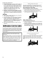 Preview for 10 page of Whirlpool ST18PKXJW00 Use & Care Manual