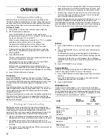 Preview for 12 page of Whirlpool TEP315 Use And Care Manual