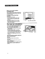 Preview for 10 page of Whirlpool TGR61W2B Use And Care Manual