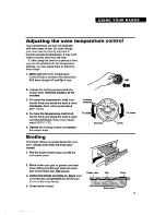 Preview for 13 page of Whirlpool TGR61W2B Use And Care Manual