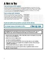 Preview for 2 page of Whirlpool TGS325E W Use And Care Manual