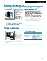 Preview for 9 page of Whirlpool TGS325E W Use And Care Manual