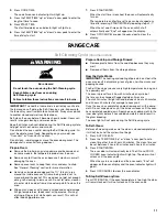 Preview for 11 page of Whirlpool TGS325MQ3 Use And Care Manual