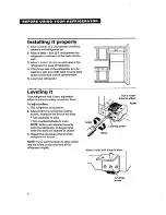 Preview for 6 page of Whirlpool TT14DK Use And Care Manual