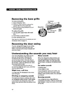 Preview for 12 page of Whirlpool TT18HK Use And Care Manual