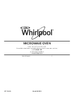 Preview for 1 page of Whirlpool UMC5225 Use And Care Manual