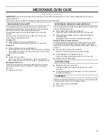 Preview for 13 page of Whirlpool UMC5225 Use And Care Manual